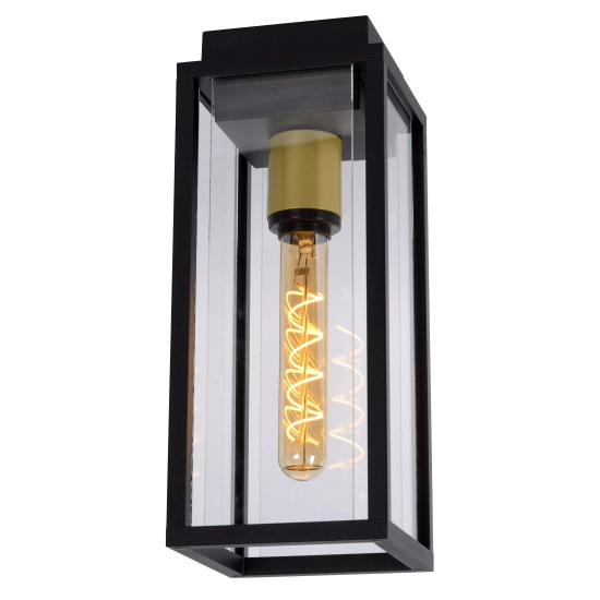 LAURENS Lampa sufitowa zewnętrzna 1xE27 IP54 czarny 27105/01/30 Lucide - zdjęcie produktu