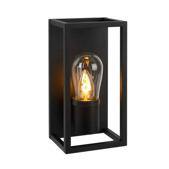 Kinkiet CARLYN 1xE14 IP54 czarny 27200/01/30 Lucide - zdjęcie produktu