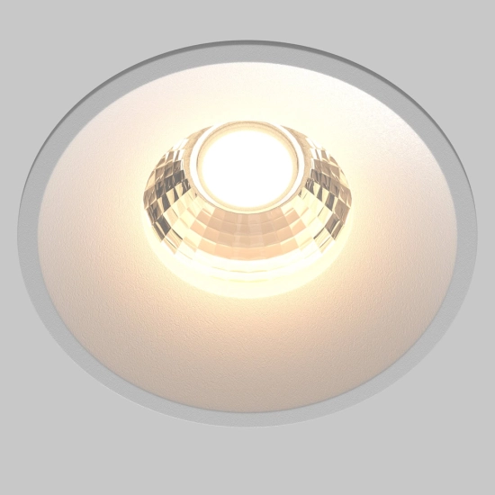Lampa wpuszczana Round 3000K 12W 60° DL058-12W3K-W Maytoni - zdjęcie dodatkowe 2