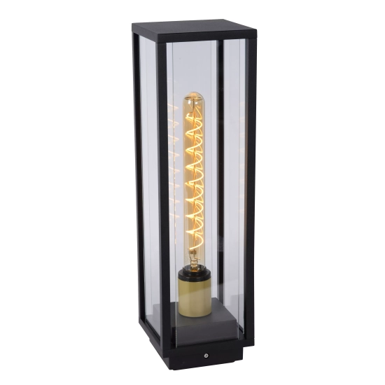 LAURENS Lampa stojącazewnętrzna 1xE27 IP54 czarny 27805/50/30 Lucide - zdjęcie produktu