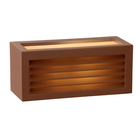 Kinkiet DIMO 1xE27 IP54 Rust Brown 27853/01/97 Lucide - zdjęcie produktu