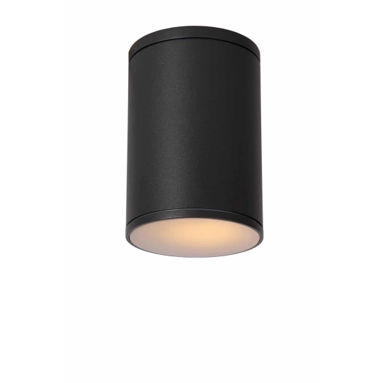 Plafon TUBIX Ø 10,8 cm 1xE27 IP54 Anthracite 27870/01/30 Lucide - zdjęcie produktu