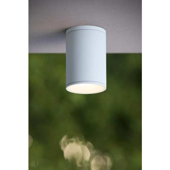 Plafon TUBIX Ø 10,8 cm 1xE27 IP54 biały 27870/01/31 Lucide - zdjęcie dodatkowe 1