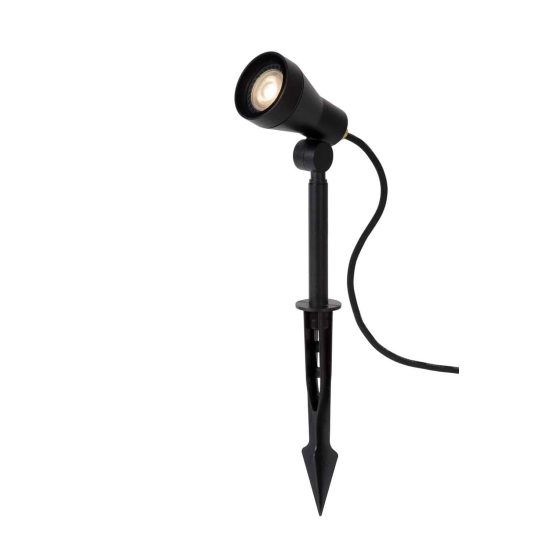Słupek ogrodowy SPIKE LED Dim. GU10 1x5W 3000K IP54 czarny 27882/05/30 Lucide - zdjęcie produktu