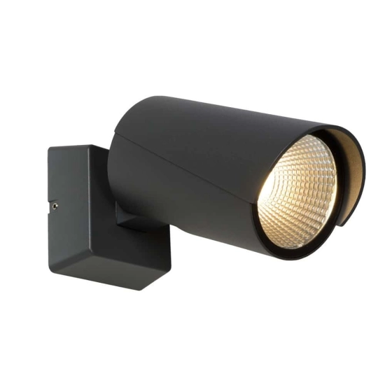 Kinkiet MANAL LED 1x12W 3000K IP65 Anthracite 27896/12/29 Lucide - zdjęcie produktu