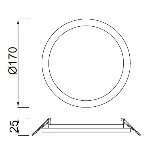Lampa wpuszczana Mantra Saona C0182MA - zdjęcie dodatkowe 1
