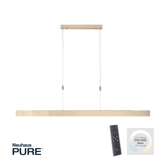Lampa wisząca Pure-moto Matowy Mosiądz 2525-60 Paul Neuhaus - zdjęcie dodatkowe 2