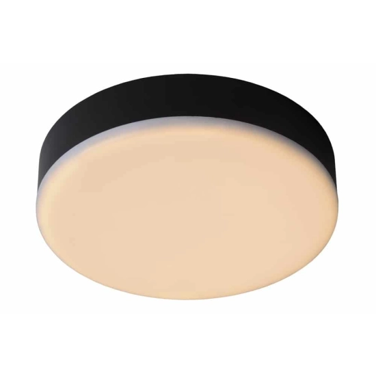 Plafon CERES Ø 21,5 cm LED Dim. 1x30W 3000K IP44 czarny 28112/30/30 Lucide - zdjęcie produktu
