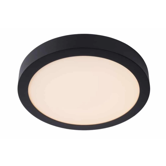 Plafon BRICE Ø 30 cm LED Dim. 1x30W 3000K IP44 czarny 28116/30/30 Lucide - zdjęcie produktu
