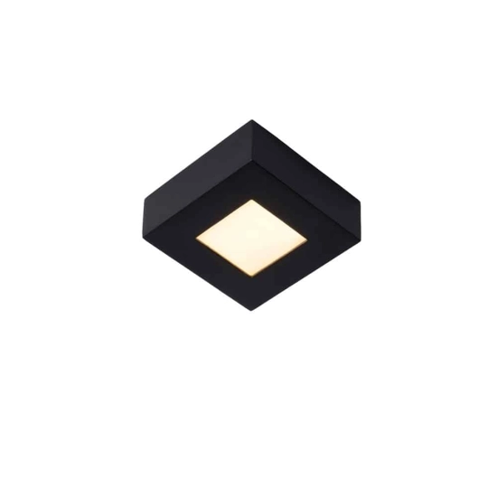 Plafon BRICE LED Dim. 1x8W 3000K IP44 czarny 28117/11/30 Lucide - zdjęcie produktu