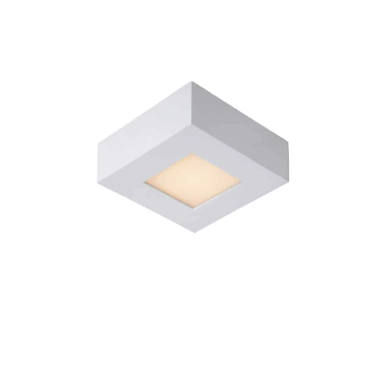 Plafon BRICE LED Dim. 1x8W 3000K IP44 biały 28117/11/31 Lucide - zdjęcie produktu