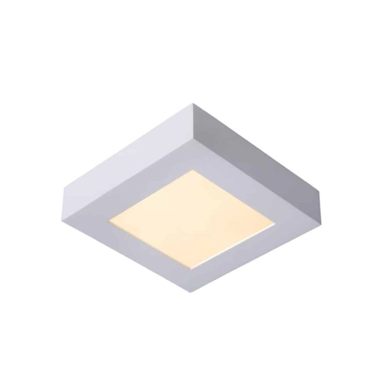 Plafon BRICE LED Dim. 1x15W 3000K IP44 biały 28117/17/31 Lucide - zdjęcie produktu