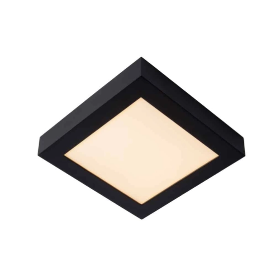 Plafon BRICE LED Dim. 1x22W 3000K IP44 czarny 28117/22/30 Lucide - zdjęcie produktu