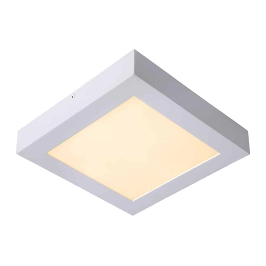 Plafon BRICE LED Dim. 1x22W 3000K IP44 biały 28117/22/31 Lucide - zdjęcie produktu
