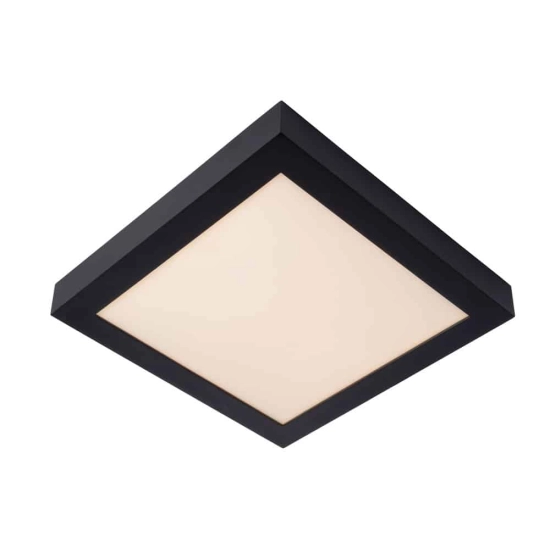 Plafon BRICE LED Dim. 1x30W 3000K IP44 czarny 28117/30/30 Lucide - zdjęcie produktu