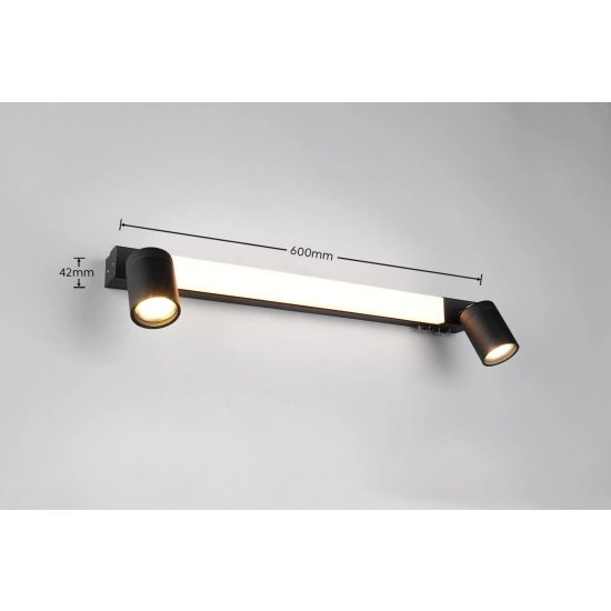 ENRICO – 281470332 incl. 1x SMD, 6,5W · 1x 620lm, 2300+3000+4000K excl. 2x GU10 · max. 5W TRIO