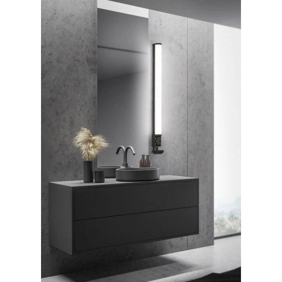 kinkiecik.pl Kinkiet LED czarny IP44 PIERA 284071232 TRIO