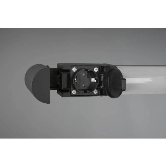 kinkiecik.pl Kinkiet LED czarny IP44 PIERA 284074232 TRIO