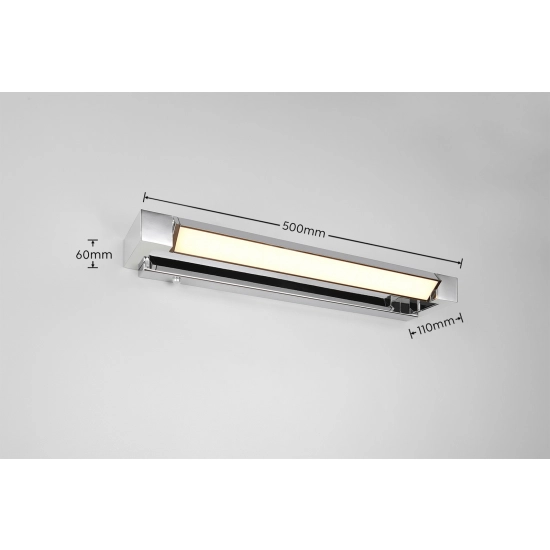 FABRIZIO – 284770106 incl. 1x SMD, 9W · 1x 1000lm, 2300+3000+4000K TRIO