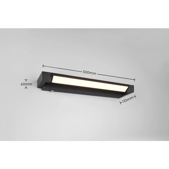 FABRIZIO – 284770132 incl. 1x SMD, 9W · 1x 1000lm, 2300+3000+4000K TRIO