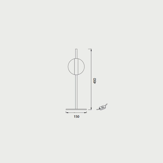 Lampa biurkowa Mantra Cuba 7164MA - zdjęcie dodatkowe 1