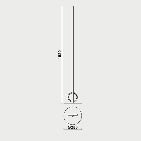 Lampa podłogowa Mantra Kitesurf Blanco 7196MA - zdjęcie dodatkowe 1