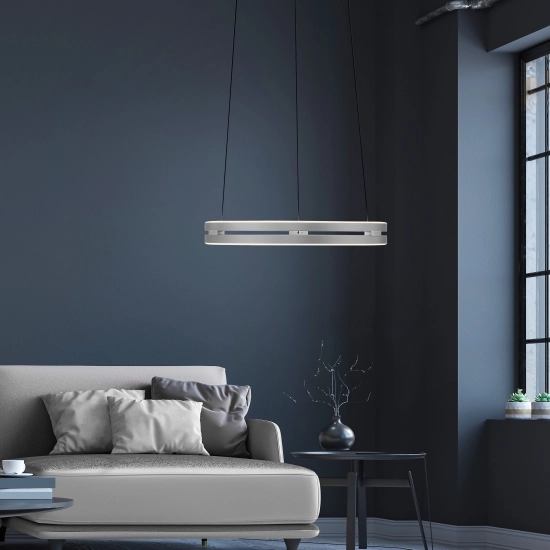 Lampa wisząca Pure E-loop Aluminium 2550-95 Paul Neuhaus - zdjęcie dodatkowe 2