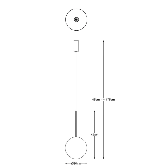 Lampa wisząca MILAN P0606-01B-2GAC ZUMA LINE