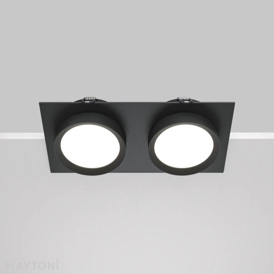 Oprawa podstropowa Downlight Hoop DL086-02-GX53-SQ-B Maytoni - zdjęcie dodatkowe 1