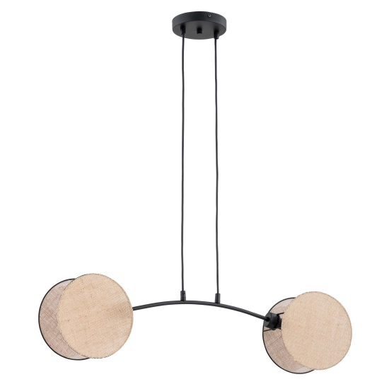 Lampa wisząca MOTIF 2 NATURAL 1328/2 EMIBIG Lighting - zdjęcie produktu