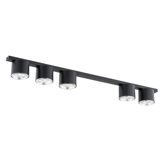 Lampa sufitowa NANO 5 BLACK 1310/5 EMIBIG Lighting