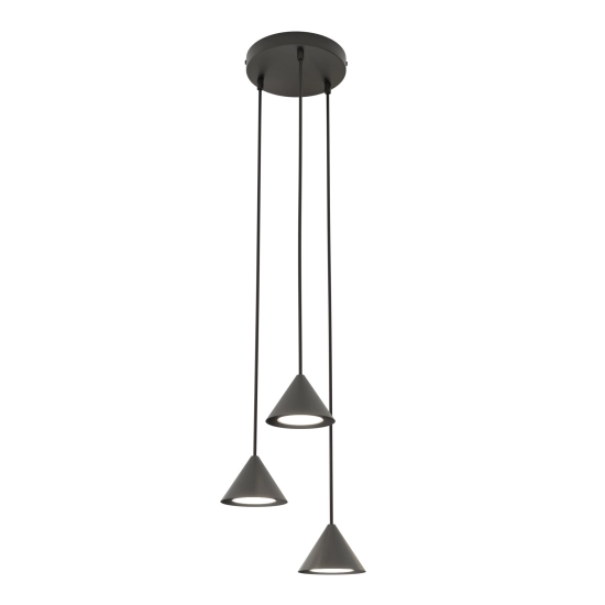 Lampa wisząca ELIT 3 PREMIUM BLACK 1330/3PREM EMIBIG Lighting - zdjęcie produktu