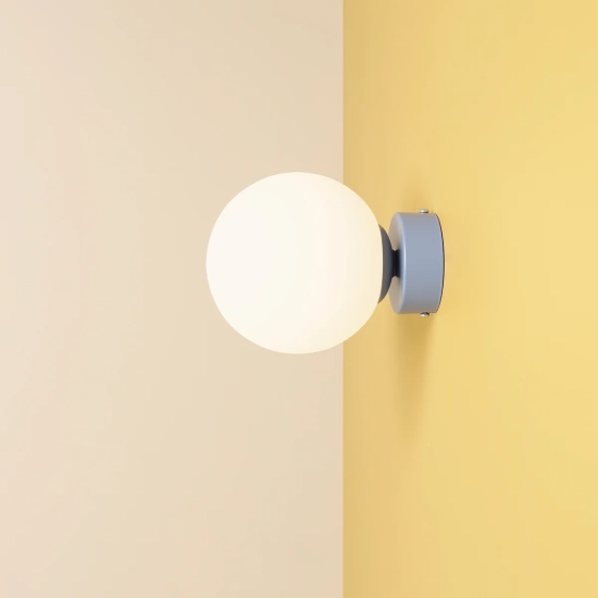 BALL WALL DUSTY BLUE S 1076C16_S Kinkiet #colours Aldex - zdjęcie produktu