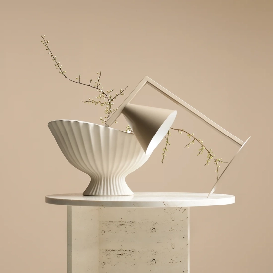 FORM TABLE BEIGE 1108B17 lampka stołowa Aldex - zdjęcie dodatkowe 3