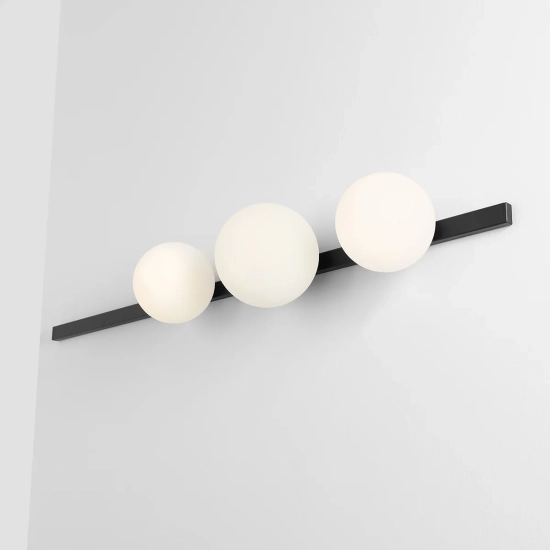 GARDA WALL 3 CZARNY 1099Y1 Minimalistyczny kinkiet Aldex - zdjęcie produktu
