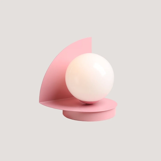 Lampka stołowa LOOP TABLE BABY PINK 1125B18 Aldex - zdjęcie produktu