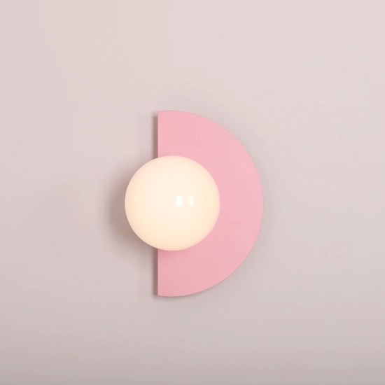 Lampa ścienna LOOP WALL BABY PINK 1125C18 Aldex - zdjęcie produktu
