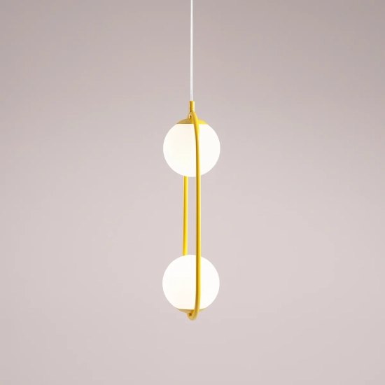 RIVA 2 MUSTARD 1086H14 Lampa wisząca #colours Aldex - zdjęcie dodatkowe 2