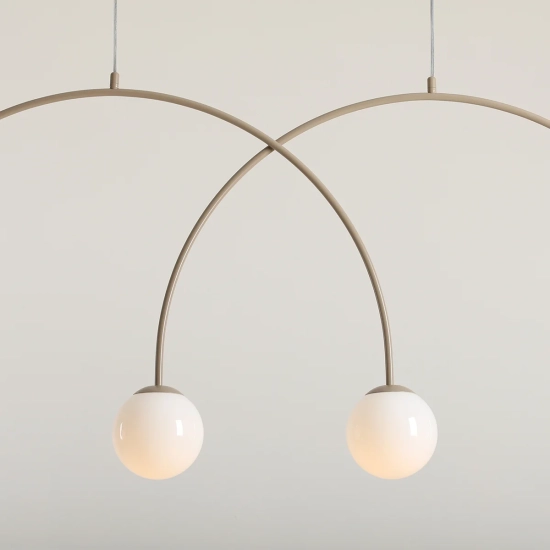 Lampa sufitowa UNA 4 BEIGE L 1116L17_L Aldex - zdjęcie dodatkowe 3