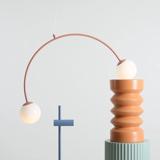 Lampa wisząca UNA 2 CORAL 1116H11 Aldex - zdjęcie dodatkowe 3