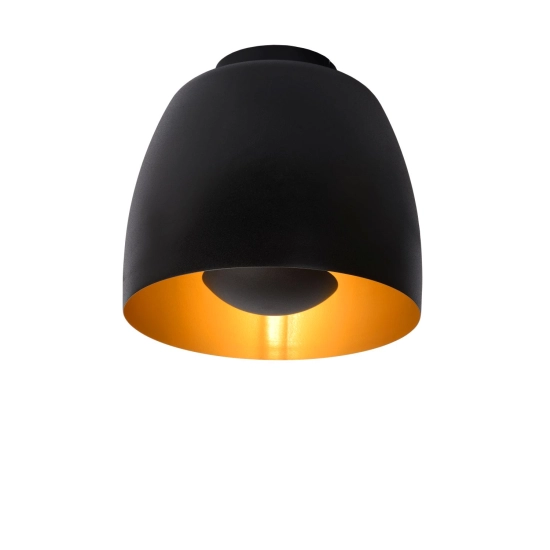 NOLAN Plafon Ø 24 cm 1xE27 czarny 30188/01/30 Lucide - zdjęcie produktu