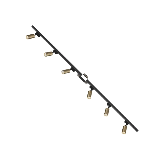 Zestaw 6 szynoprzewody jednoobwodowe black-gold 3022 ZUMA LINE