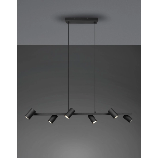 Lampa wisząca MARLEY – 302400632 excl. 6x GU10 · max. 35W TRIO