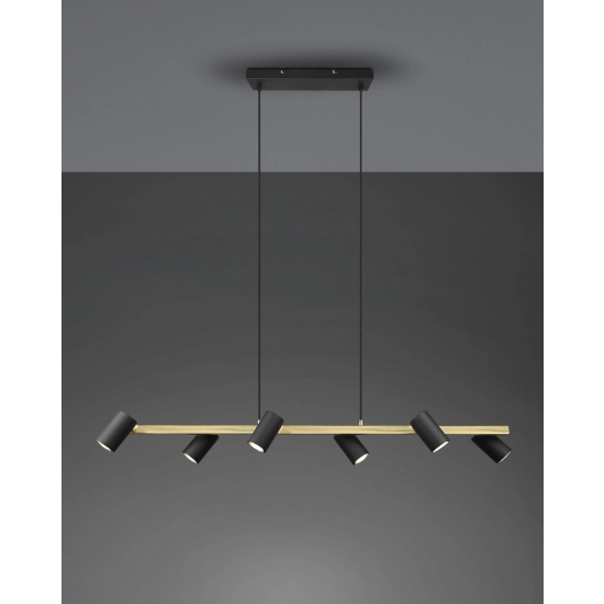 Lampa wisząca MARLEY – 302400680 excl. 6x GU10 · max. 35W TRIO