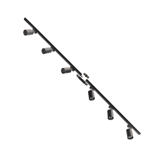 Zestaw 7 szynoprzewody jednoobwodowe black 3025 ZUMA LINE