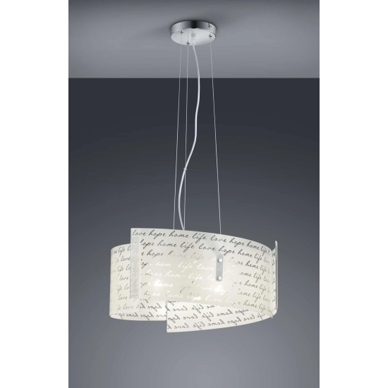 kinkiecik.pl Lampa wisząca SIGNA – 302500301 excl. 3x E27 · max. 40W TRIO