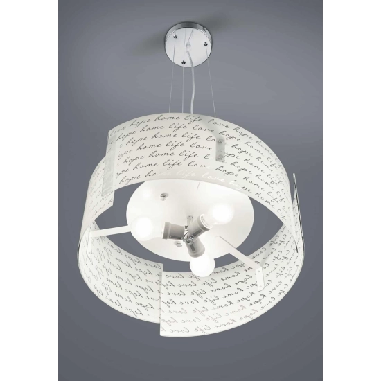 kinkiecik.pl Lampa wisząca SIGNA – 302500301 excl. 3x E27 · max. 40W TRIO