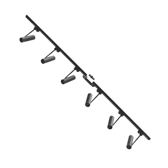 Zestaw 8 szynoprzewody jednoobwodowe black 3026 ZUMA LINE