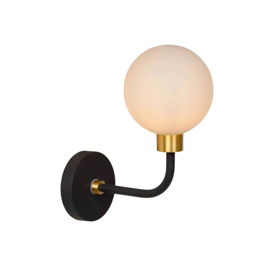 Kinkiet BEREND 1xG9 IP44 czarny 30265/01/30 Lucide - zdjęcie produktu