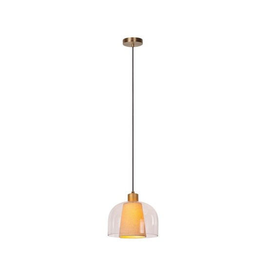 GUNHILD Lampa wisząca Ø 24 cm 1xE27 Transparant 30460/01/60 Lucide - zdjęcie produktu